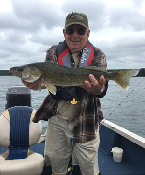 Fishing in Upper Bottle Lake